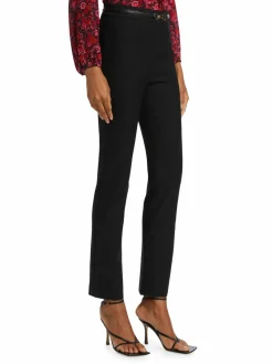 Women Derek Lam 10 Crosby Fia High Rise Belted Slim Pants