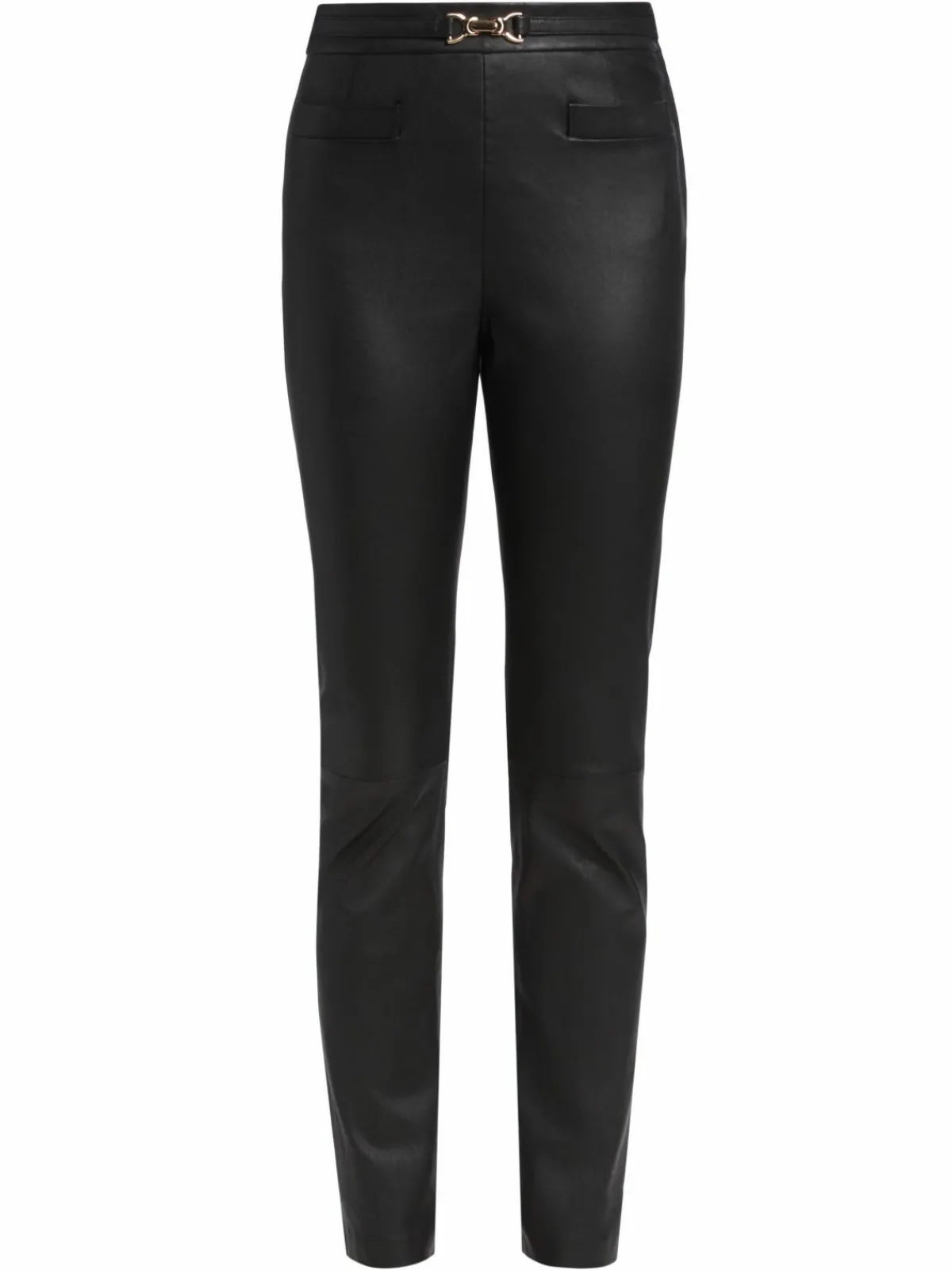Women Derek Lam 10 Crosby Fia Slim Leather Pants