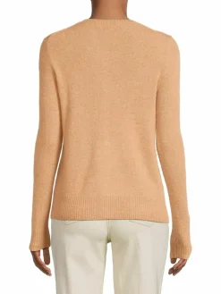 Women Saks Fifth Avenue Fitted Cashmere Cardigan