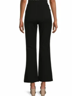 Women Patrizia Luca Flare Leg Ponte Ankle Pants