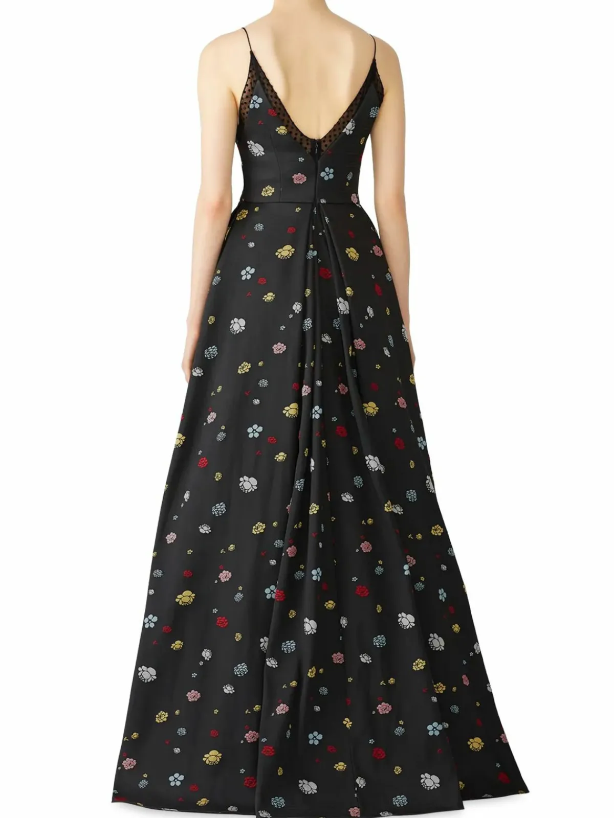 Women Monique Lhuillier Floral A Line Ball Gown