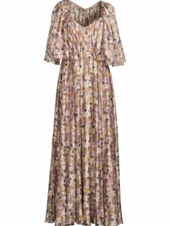 Women Mikael Aghal Floral Floor-Length Gown