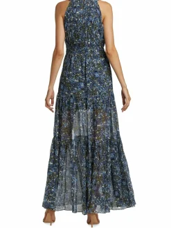 Women Veronica Beard Florencia Floral Maxi Dress