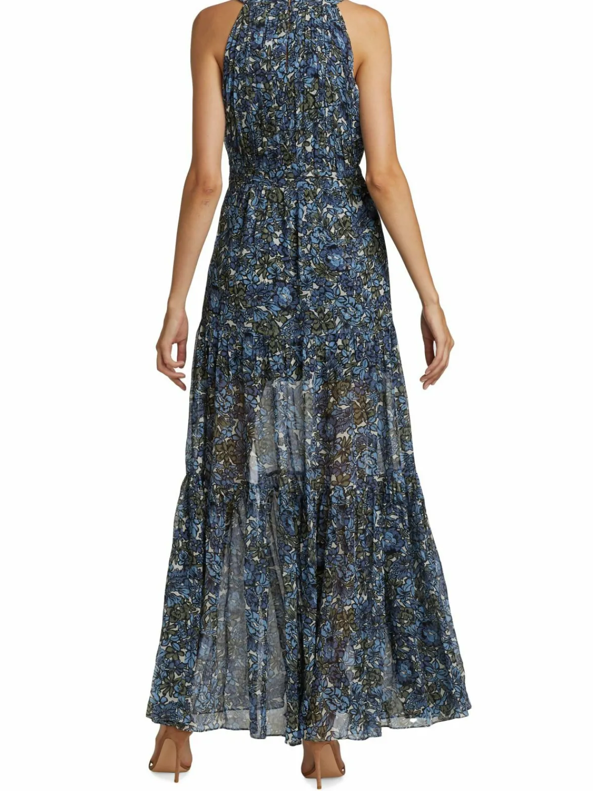 Women Veronica Beard Florencia Floral Maxi Dress