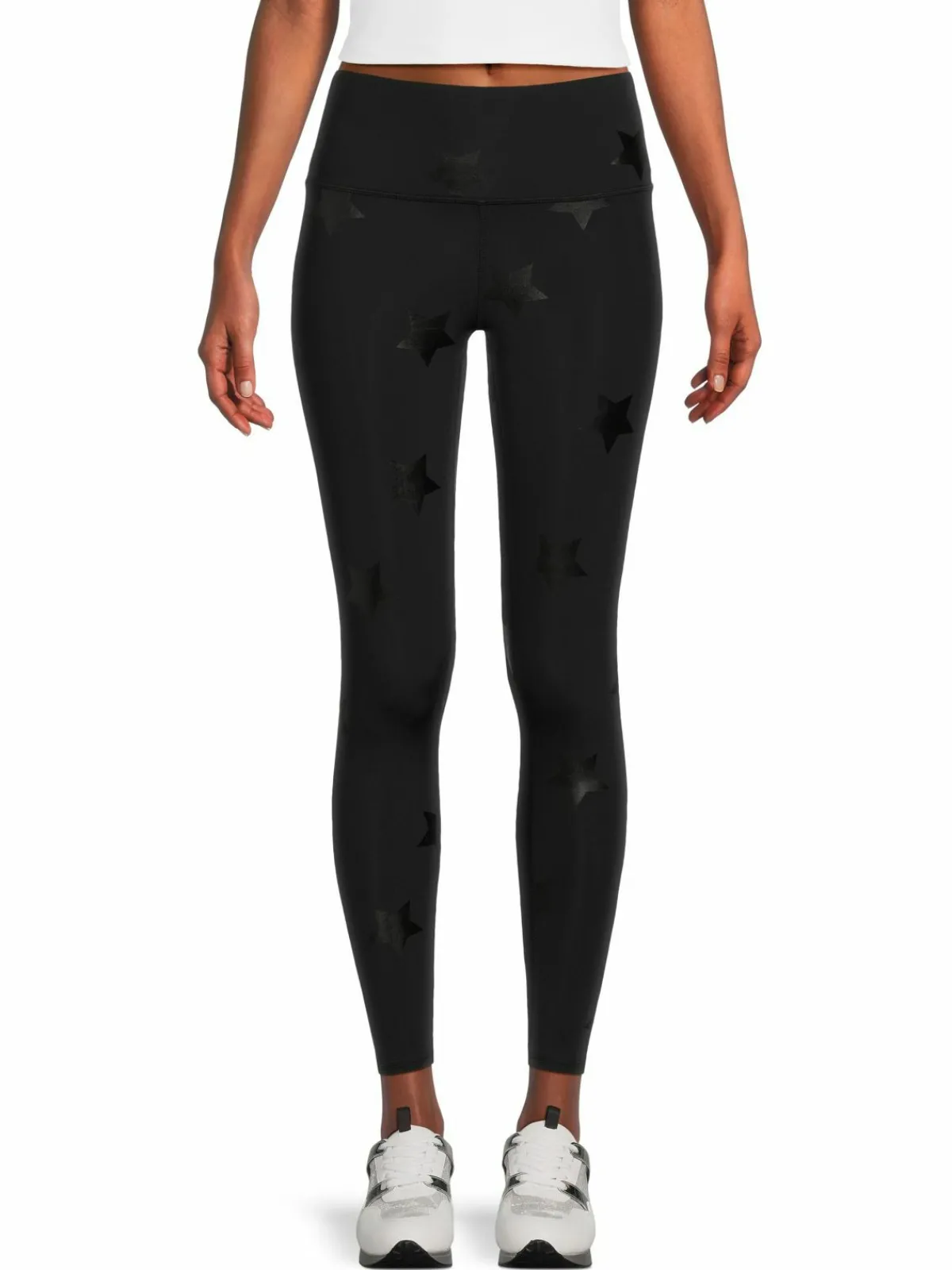 Women Terez Foil Heart Performance Leggings