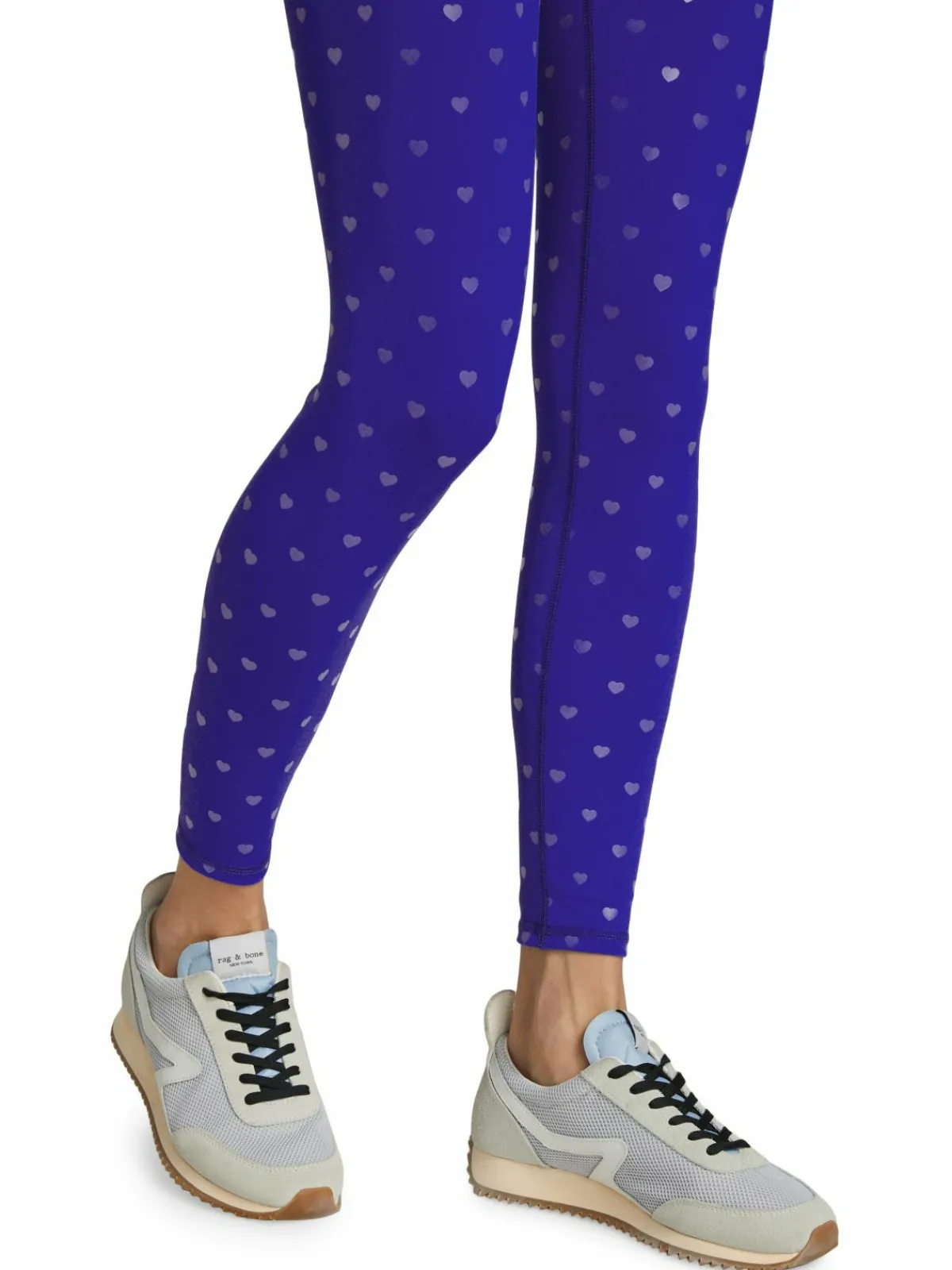 Women Terez Foil Heart Performance Leggings