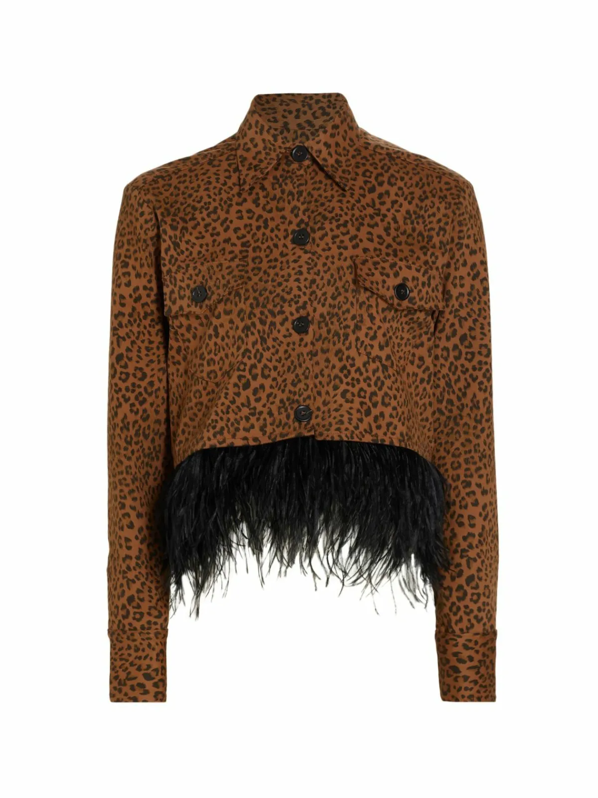 Women Le Superbe Freebird Feathered Blend Jacket