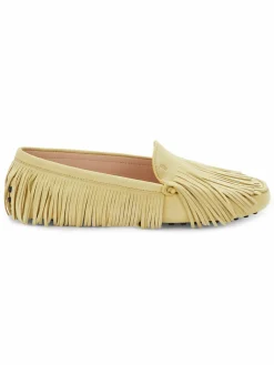 Tod's Fringe Suede Driving Loafers