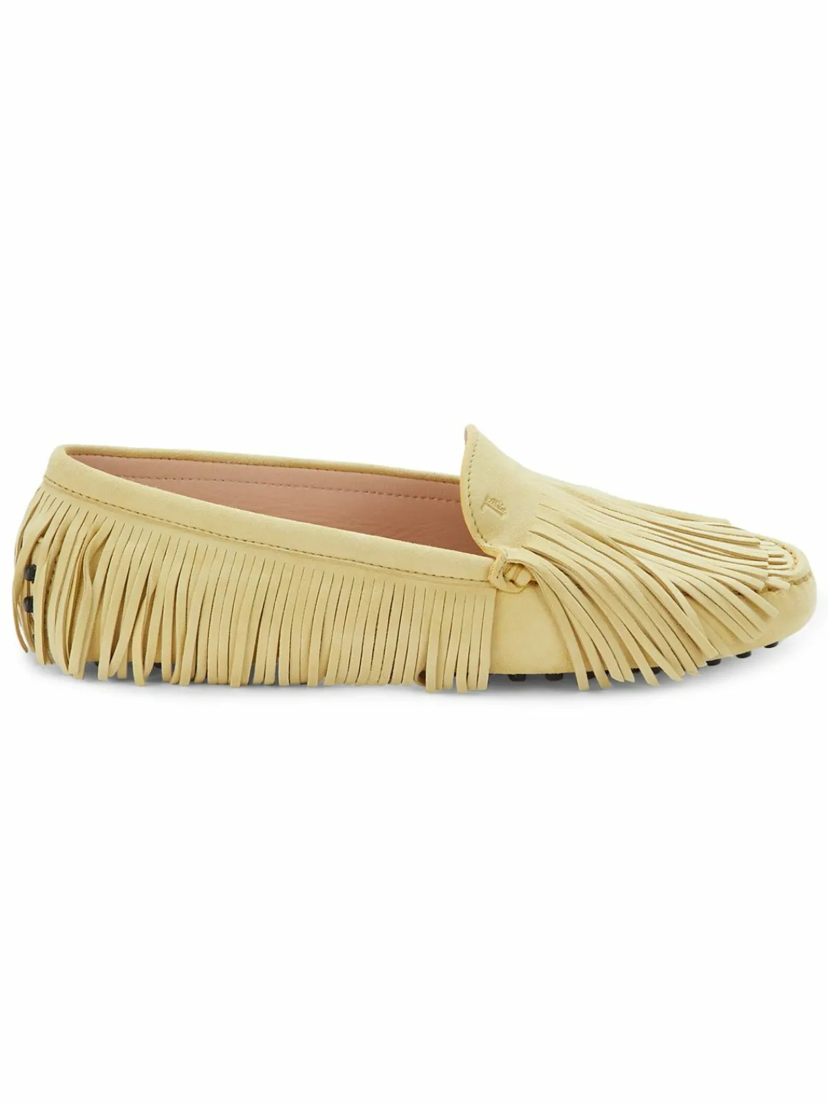 Tod's Fringe Suede Driving Loafers