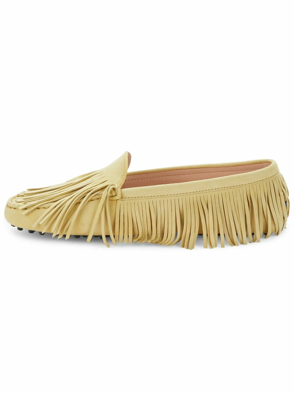 Tod's Fringe Suede Driving Loafers