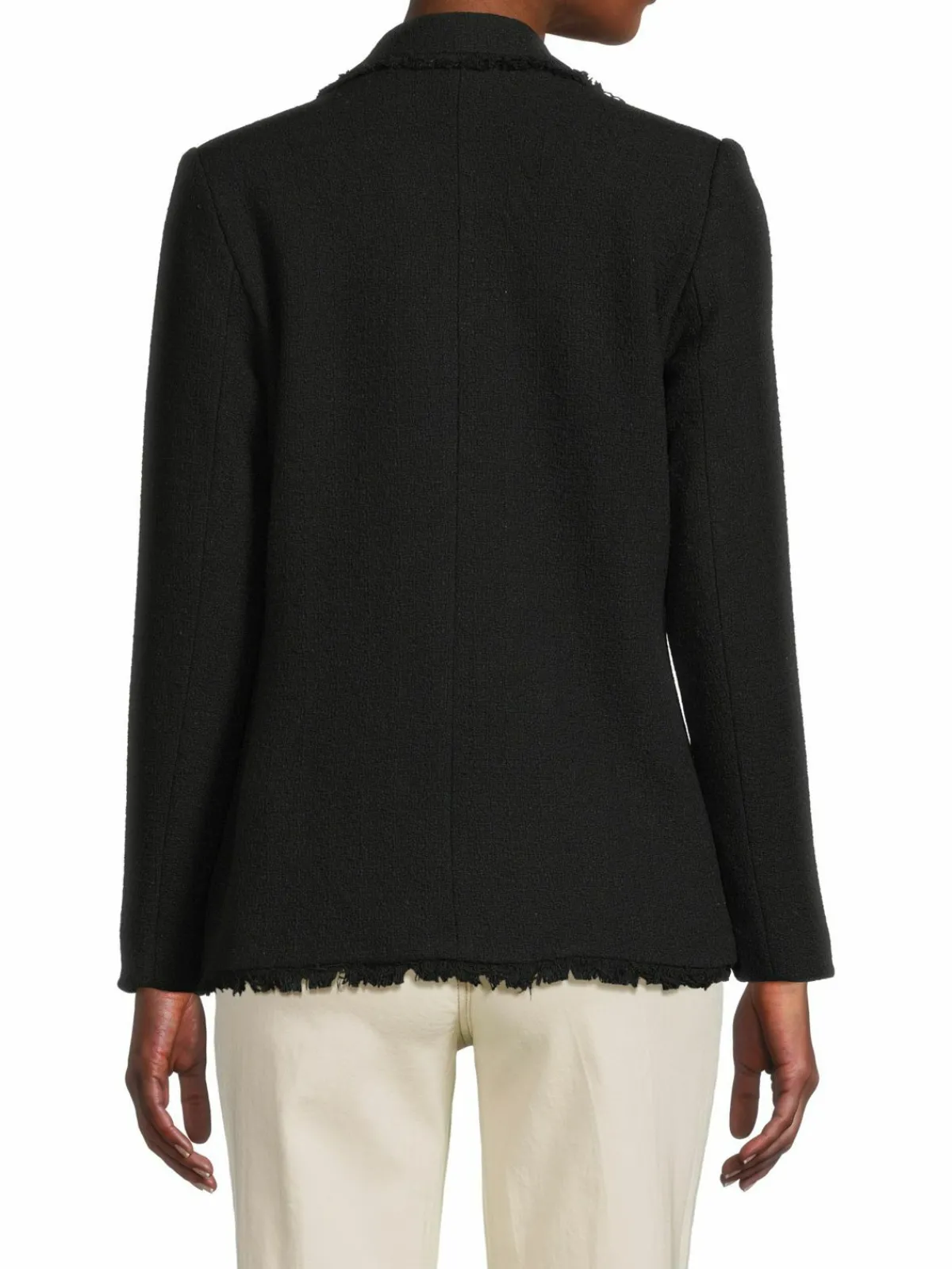 Women NANETTE nanette lepore Fringe Trim Blazer
