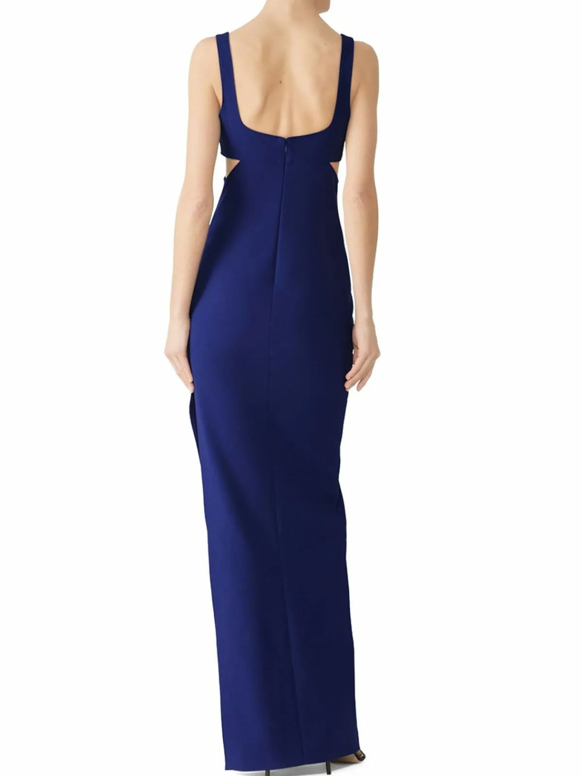 Women Likely Front Slit Cutout Gown