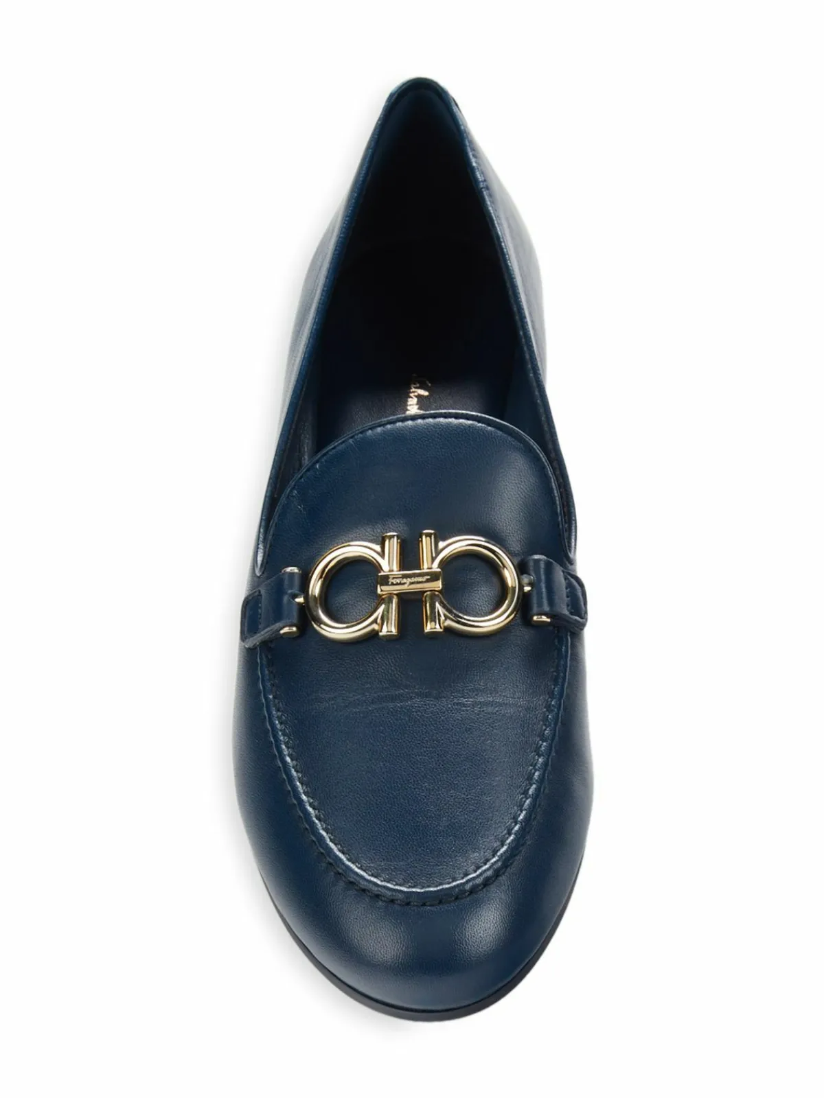 FERRAGAMO Gancini Leather Loafers