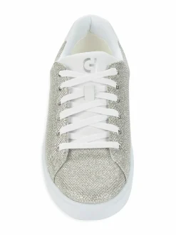 Cole Haan Gc Metallic Textured Sneakers
