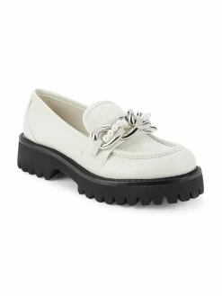 Karl Lagerfeld Paris Gemsy Leather Loafers