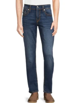 True Religion Jeans|Geno High Rise Slim Fit Jeans Dark Roper