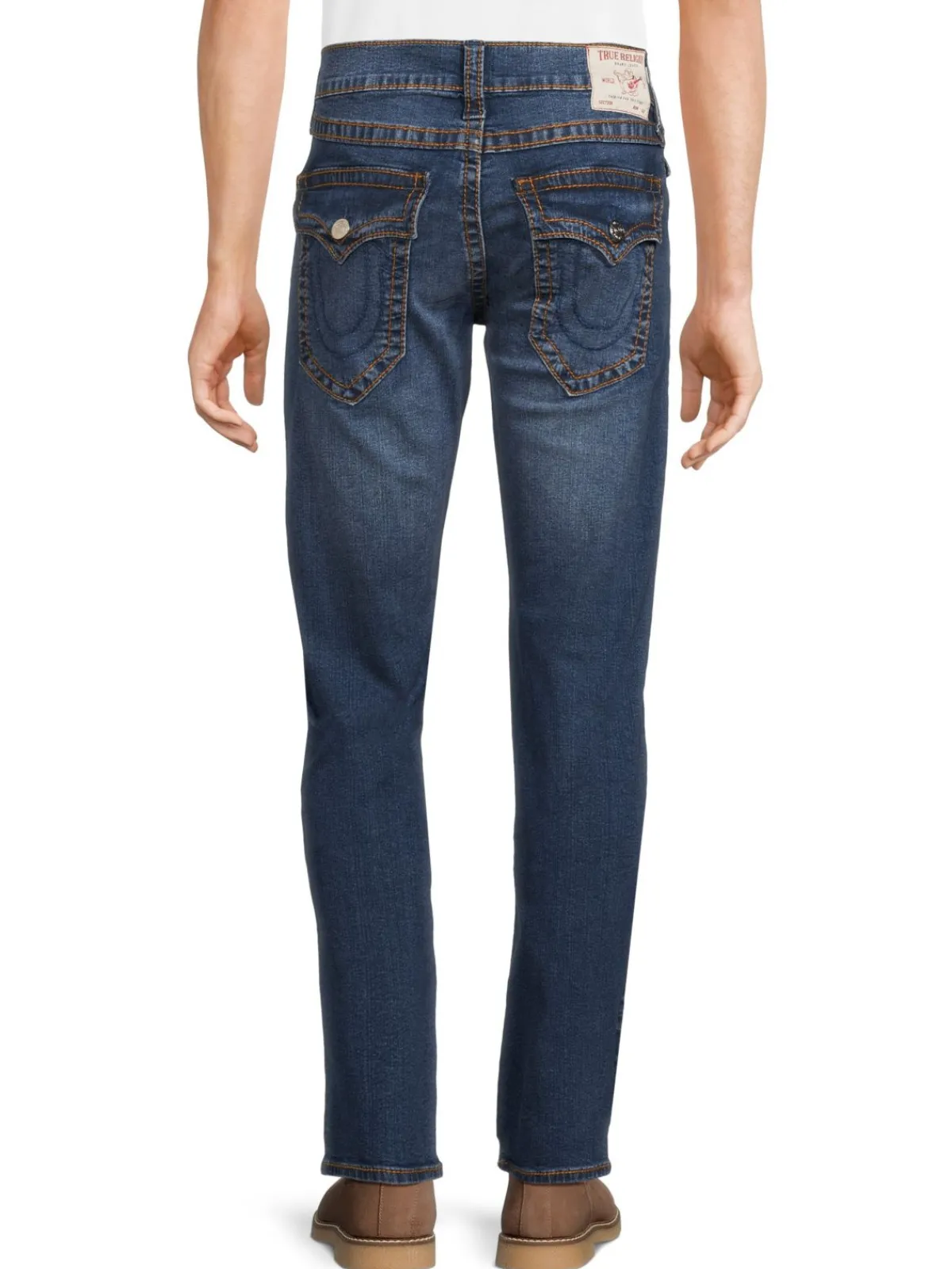 True Religion Jeans|Geno High Rise Slim Fit Jeans Dark Roper