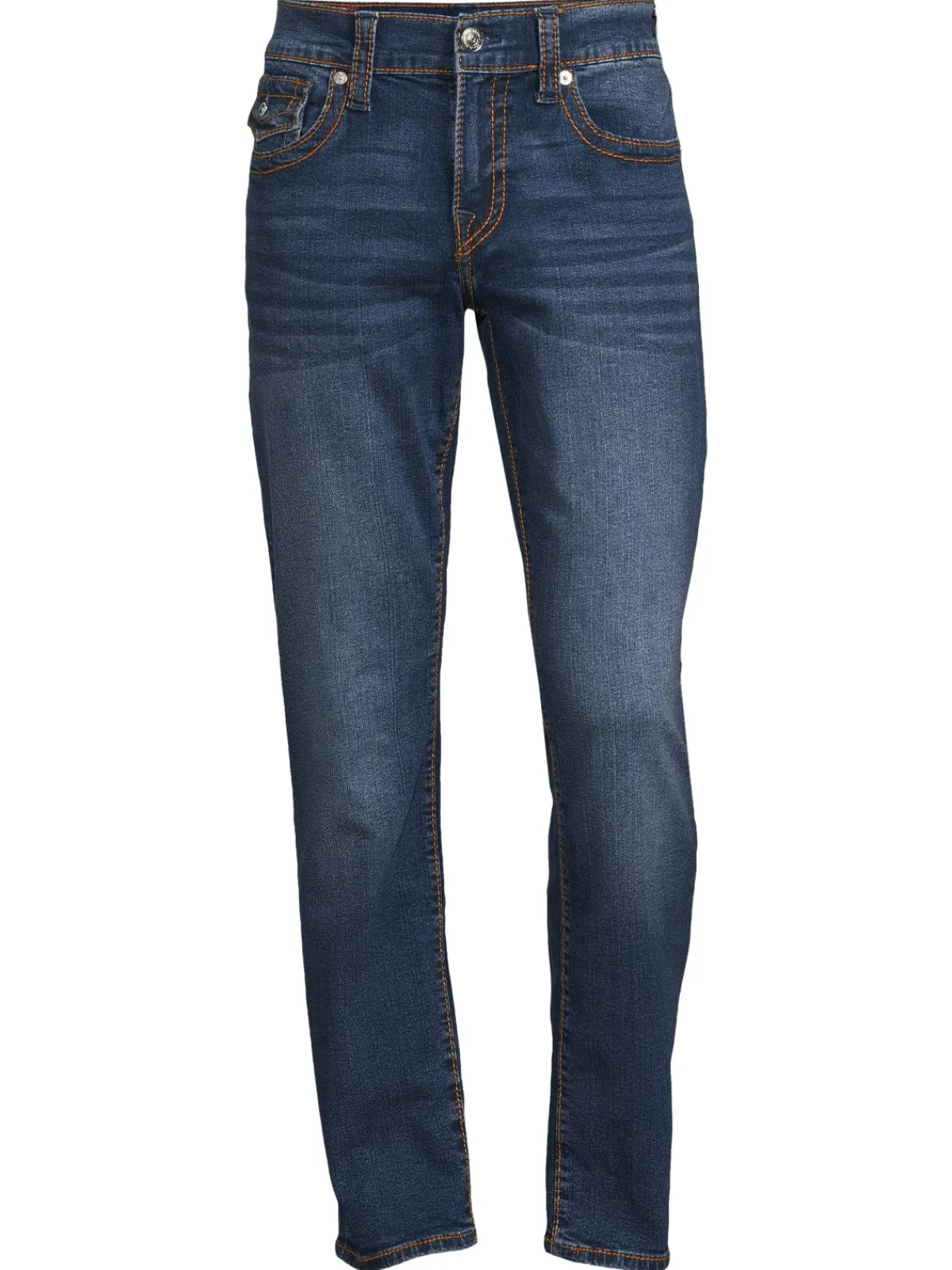 True Religion Jeans|Geno High Rise Slim Fit Jeans Dark Roper
