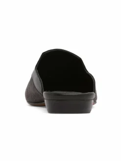 Beautiisoles by Robyn Shreiber Ginevra Crest Canvas Mules
