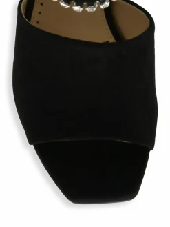 Adrienne Vittadini Ginnie Crystal Sandals