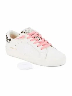 Vintage Havana Giselle Leopard-Print Pony Hair Sneakers