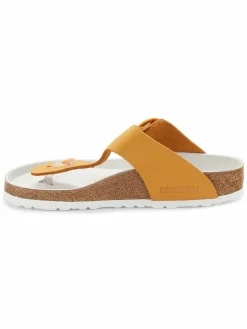 Birkenstock Gizeh Wide Fit T Strap Leather Sandals