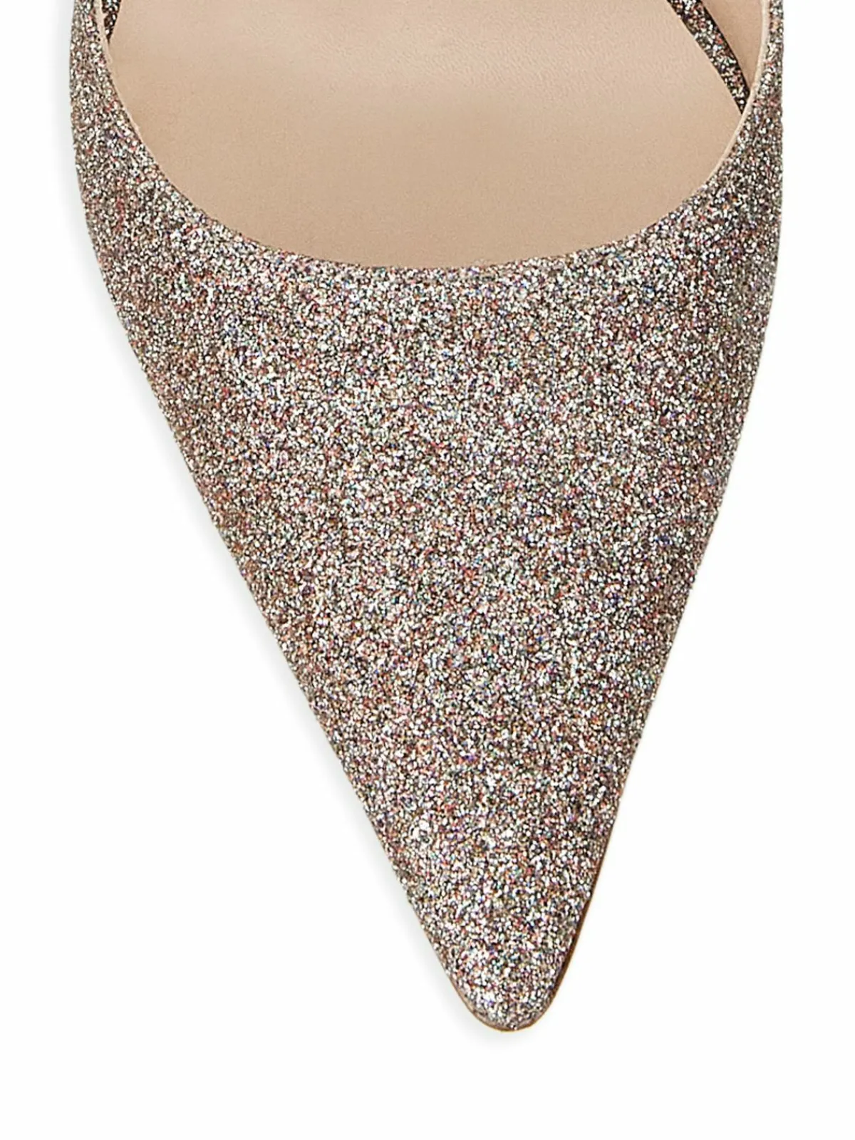 Stuart Weitzman Glitter D'Orsay Pumps