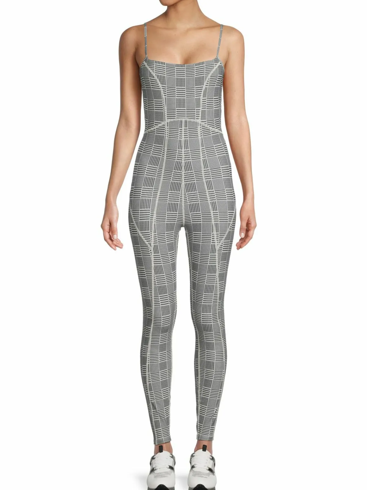 Women L*Space Go The Distance Houndstooth Jumpsuit