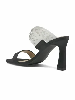 Adrienne Vittadini Gothic Block Heel Sandals