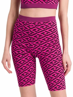 Women Versace Greca Signature Jacquard Shorts