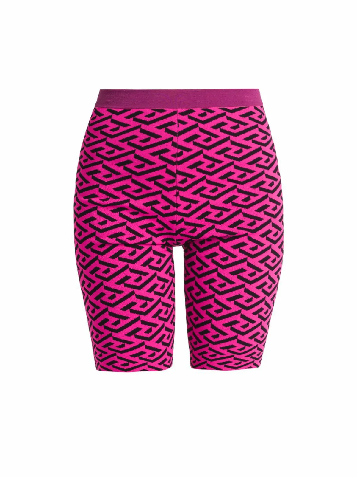 Women Versace Greca Signature Jacquard Shorts