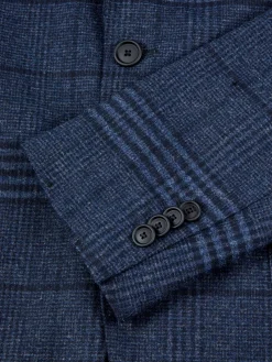 BOSS Blazers & Sportcoats|Hanry Plaid Sportcoat Navy