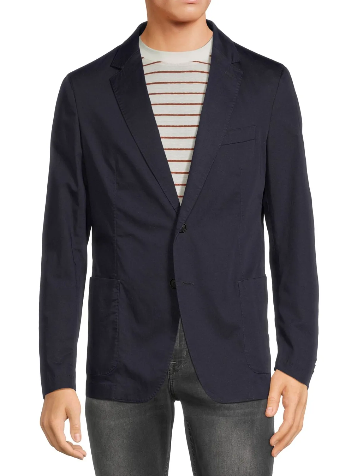 BOSS Blazers & Sportcoats|Hanry Single Breasted Blazer Navy