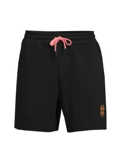 D.RT Shorts|Hashtag Drawstring Shorts Black