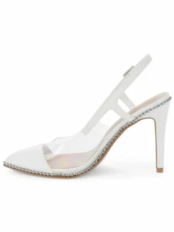 BCBGeneration Hidana Embellishment Stiletto-Heel Sandals