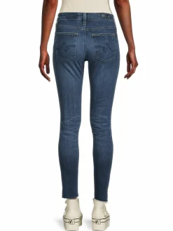 Women AG Jeans High Rise Dark Wash Skinny Ankle Jeans