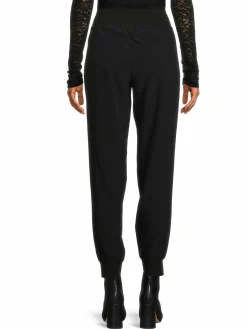Women Pure Navy High Rise Joggers