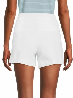 Women Saks Fifth Avenue High Rise Pleated Shorts