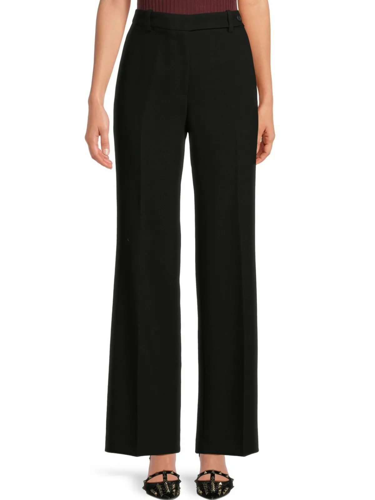 Women Karl Lagerfeld Paris High Rise Wide Leg Trousers