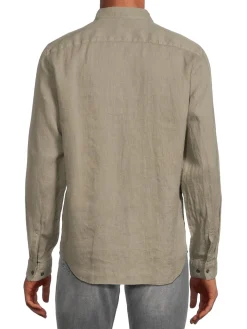 Theory Linen|Irving Linen Button Down Shirt
