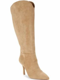 Saks Fifth Avenue Iza Faux Suede Knee High Boots