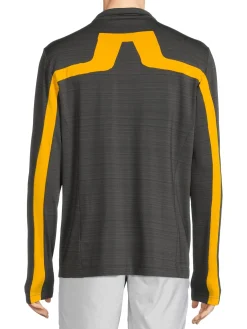J.Lindeberg Activewear|Jarvis Mid Layer Track Jacket Volcanic Grey