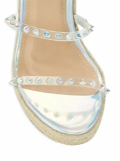 Steve Madden Jaxy Studded Espadrille Wedge Sandals