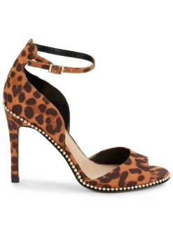 BCBGeneration Jessika Print Beaded Sandals