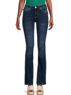 Women True Religion Joey Whiskered Flare Jeans