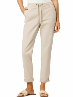 Women Hudson Jogger Fit Rolled Cuff Drawstring Pants