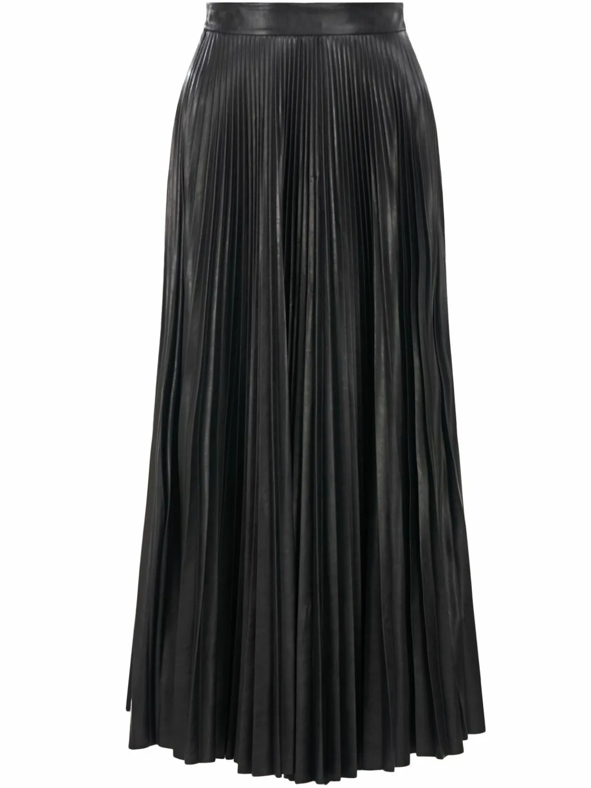 Women Halston Joss Vegan Leather Midi-Skirt