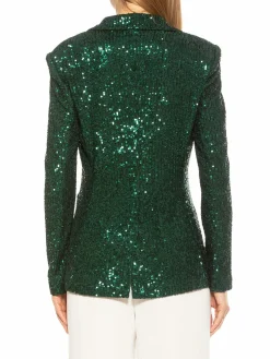 Women Alexia Admor Kai Sequin Single Breasted Blazer