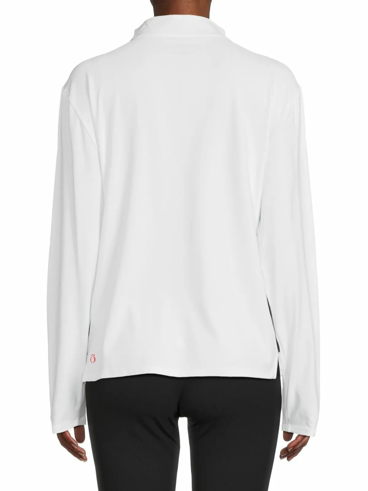 Women KINONA Keep It Covered Mockneck Zip Up Golf Top