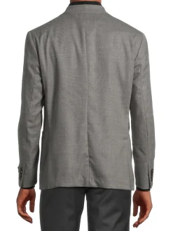 Ted Baker London Blazers & Sportcoats|Keith Wool Blend Blazer Grey